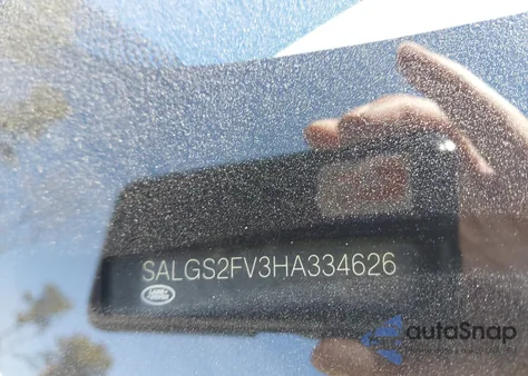 2017 Land Rover Range Rover 3.0L V6 Supercharged Hse из США, поврежденный, VIN SALGS2FV3HA334626